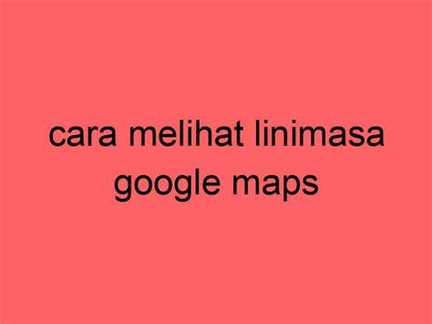 linimasa google
